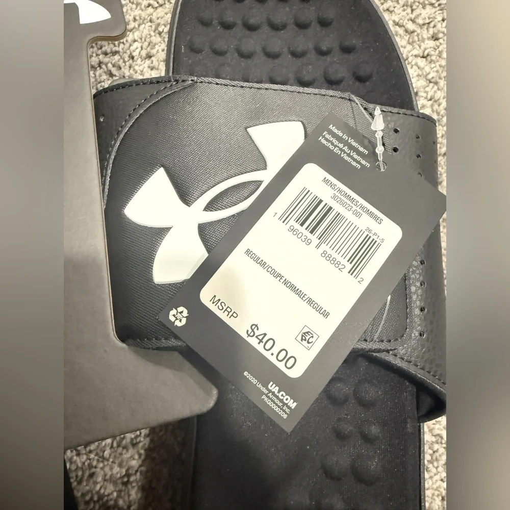 NWT Under Armour Men's Ignite Pro Slide Sandal - Picture 4 of 9